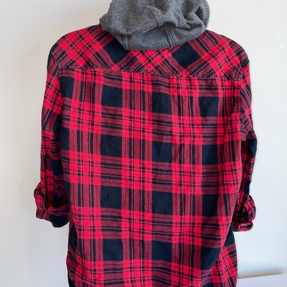 BlueNotes Boyfriend Fit Plaid - Picture 4 of 5